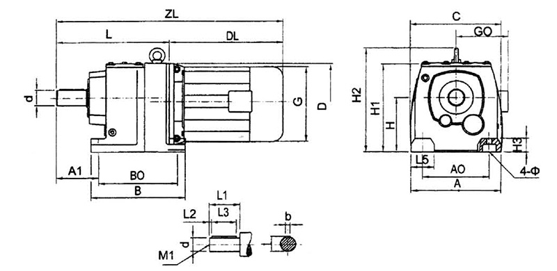 外形及安裝尺寸