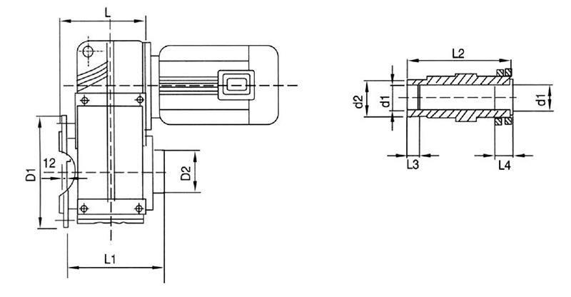 外形及安裝尺寸