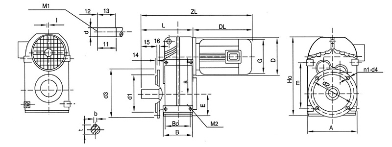 外形及安裝尺寸