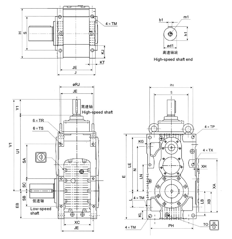 外形及安裝尺寸