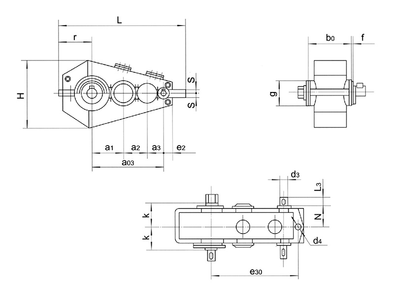 外形及安裝尺寸