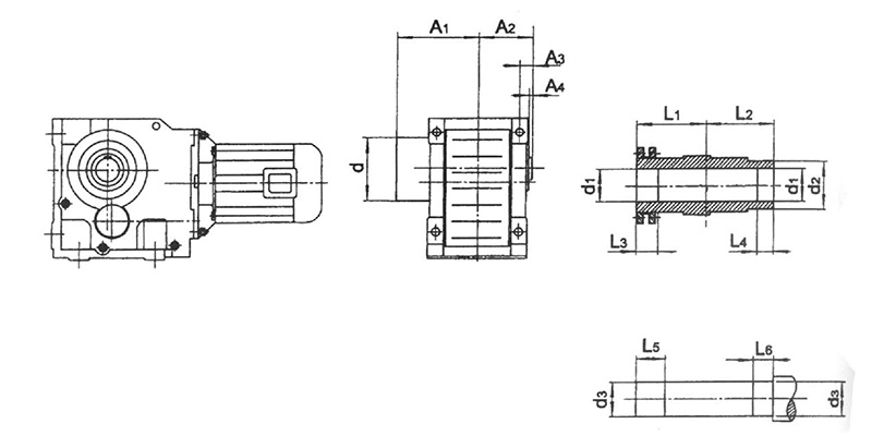 外形及安裝尺寸