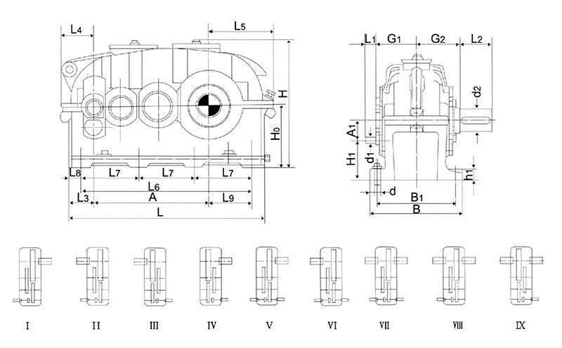 外形及安裝尺寸