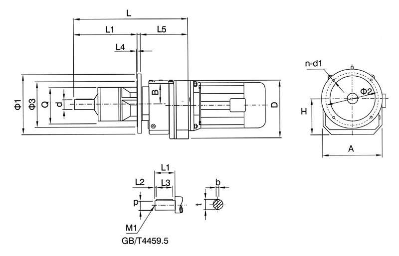 外形及安裝尺寸