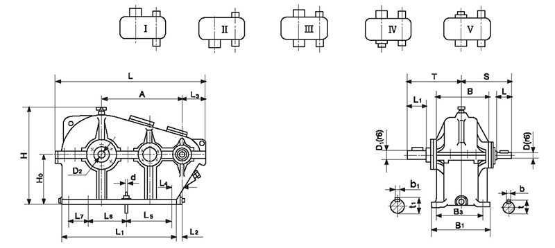 外形及安裝尺寸